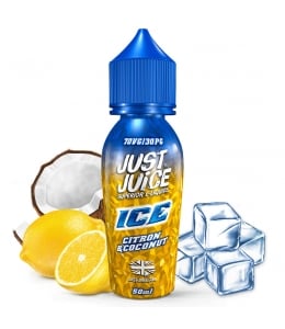 E liquide Ice Citron & Noix de Coco Just Juice 50ml