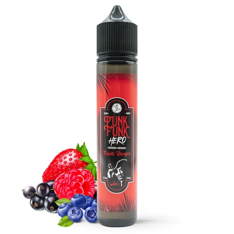 E liquide Fruits Rouges Punk Funk Hero 50ml