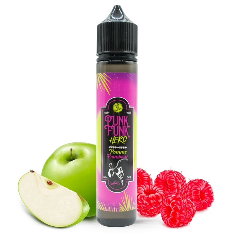 E liquide Pomme Framboise Punk Funk Hero 50ml