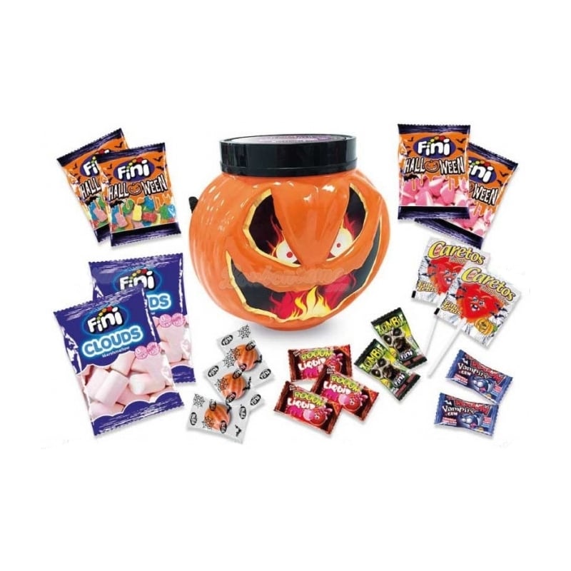 Bonbons Citrouille Halloween Fini (Boîte de 200g)