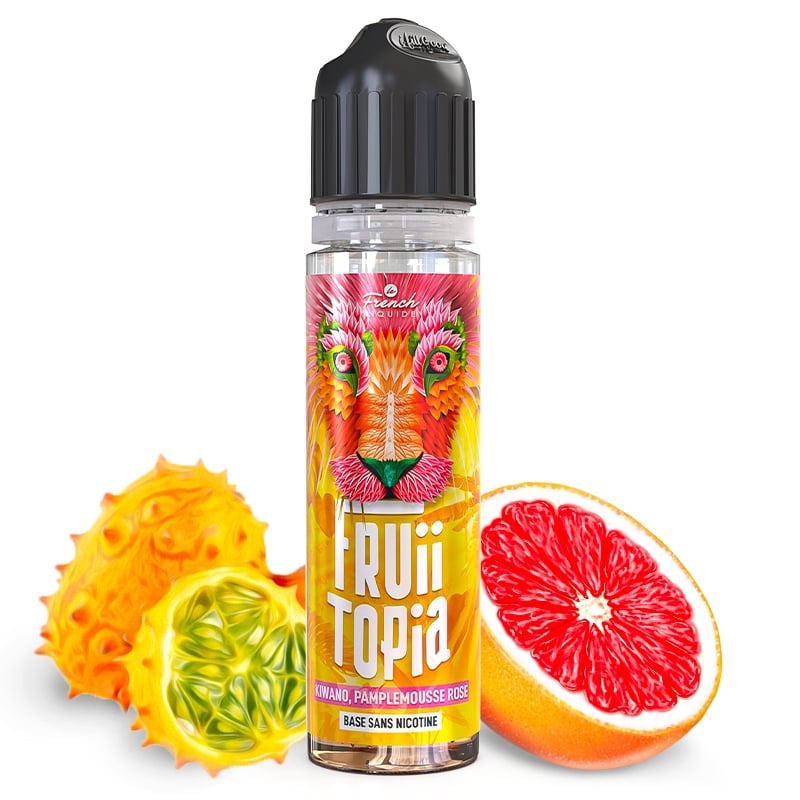 E liquide Kiwano Pamplemousse Rose Easy2Shake Fruiitopia 60ml