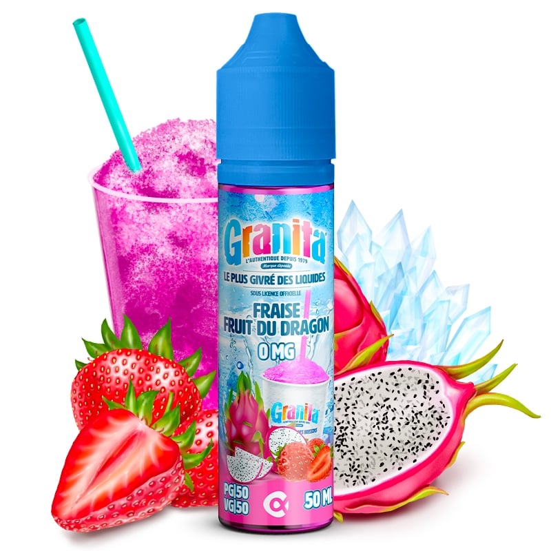 E liquide Fraise Fruit du Dragon Granita 50ml