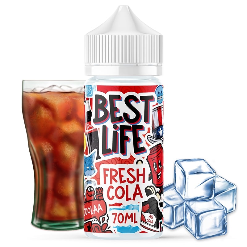 E liquide Fresh Cola Best Life 70ml