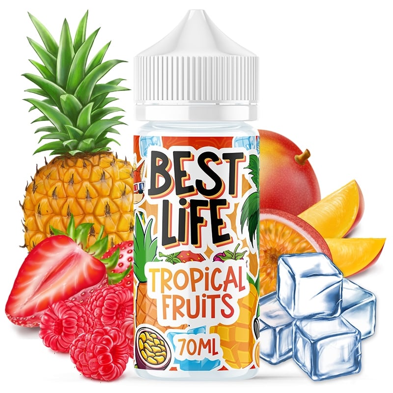 E liquide Tropical Fruits Best Life 70ml