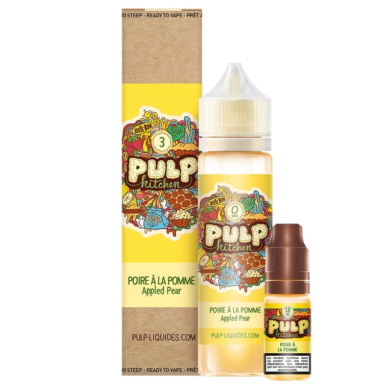 E liquide Pack 60ml Poire Pomme PULP Kitchen