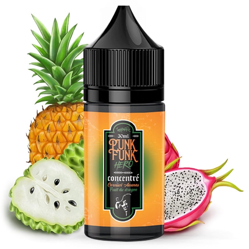 Concentré Corossol Ananas Fruit du Dragon Punk Funk Hero Arome DIY