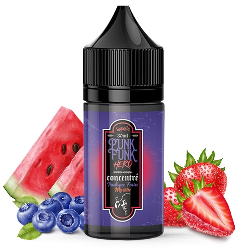 Concentré Pastèque Fraise Myrtille Punk Funk Hero Arome DIY