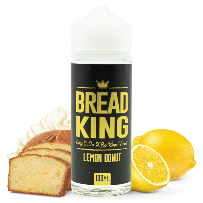 E liquide Bread King Lemon Donut King's Crest 100ml