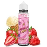 E liquide Ice Cream Fraise Wpuff Flavors 50ml