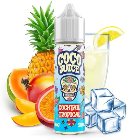 E liquide Cocktail Tropical Coco Juice 50ml
