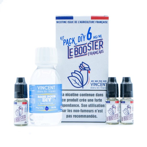 Pack 100 ml Base DIY 50/50 VDLV