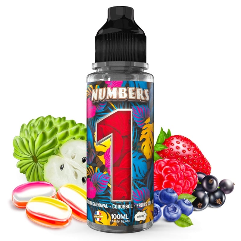 E liquide Numbers 1 E-Tasty 100ml