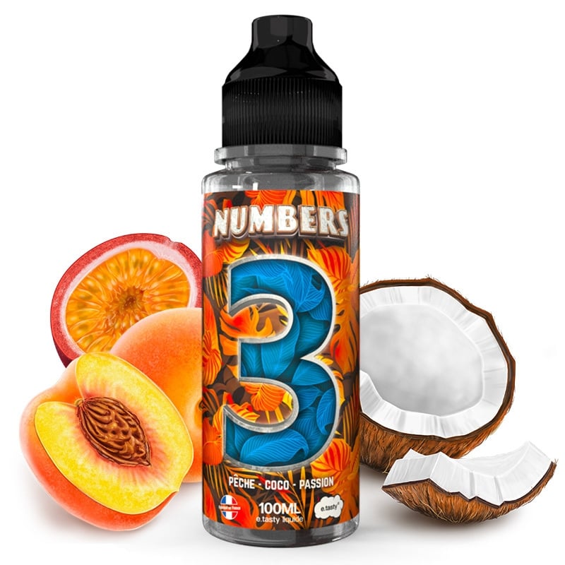 E liquide Numbers 3 E-Tasty 100ml