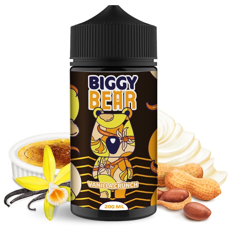 E liquide Vanilla Crunch Biggy Bear 200ml