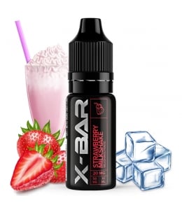 E liquide Strawberry Milkshake Sels de nicotine X-Bar | Milkshake Fraise