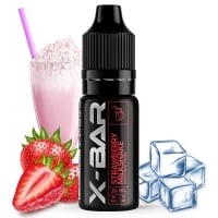 E liquide Strawberry Milkshake Sels de nicotine X-Bar | Milkshake Fraise