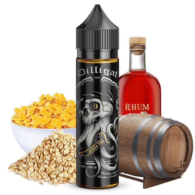 E liquide Kraken Time Dilligaf 50ml