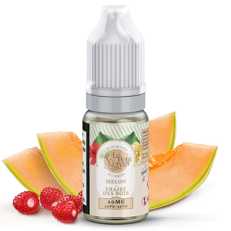 E liquide Melon Fraise des Bois Sels de nicotine Le Petit Verger | Sel de Nicotine