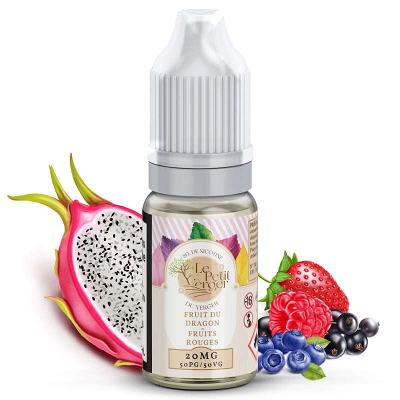 E liquide Fruit du Dragon Fruits Rouges Sels de nicotine Le Petit Verger | Sel de Nicotine