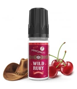 E liquide Wild Ruby Authentic Blend Sels de Nicotine Moonshiners | Sel de Nicotine