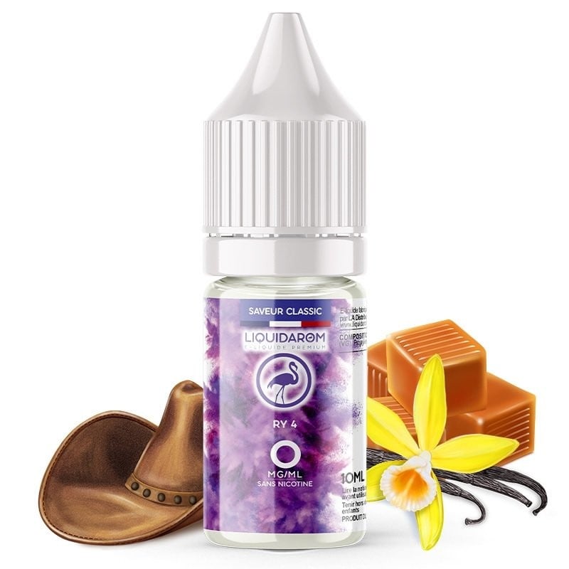 E liquide RY4 LiquidArom | Tabac Caramel Vanille