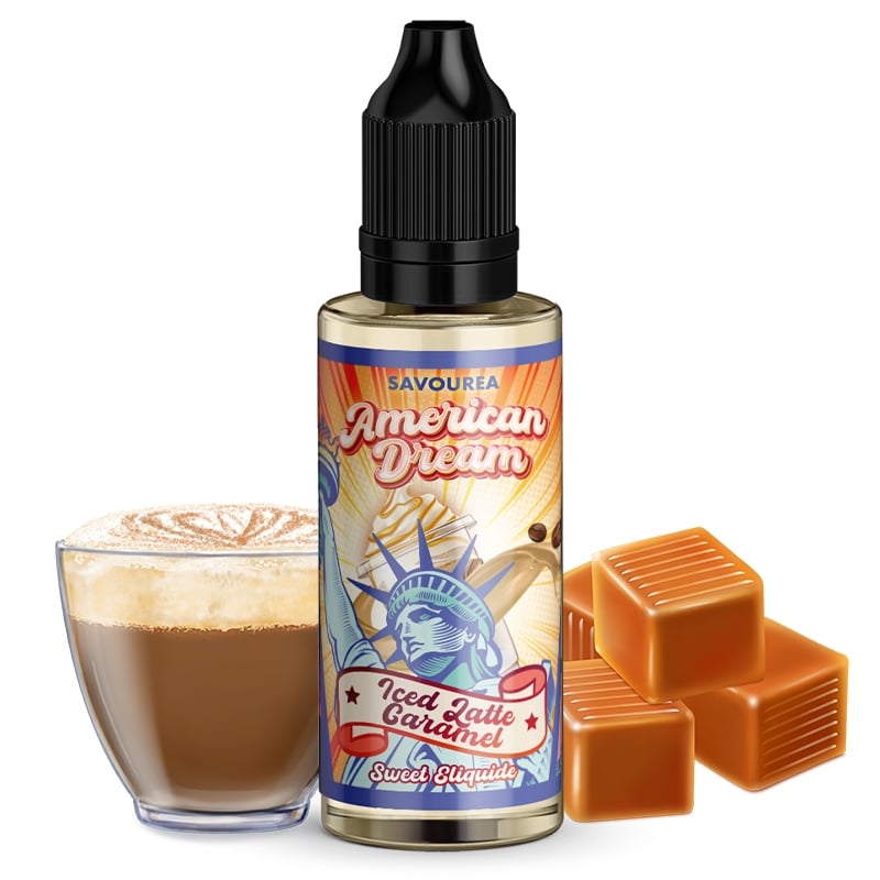 Concentré Iced Latte Caramel American Dream Arome DIY