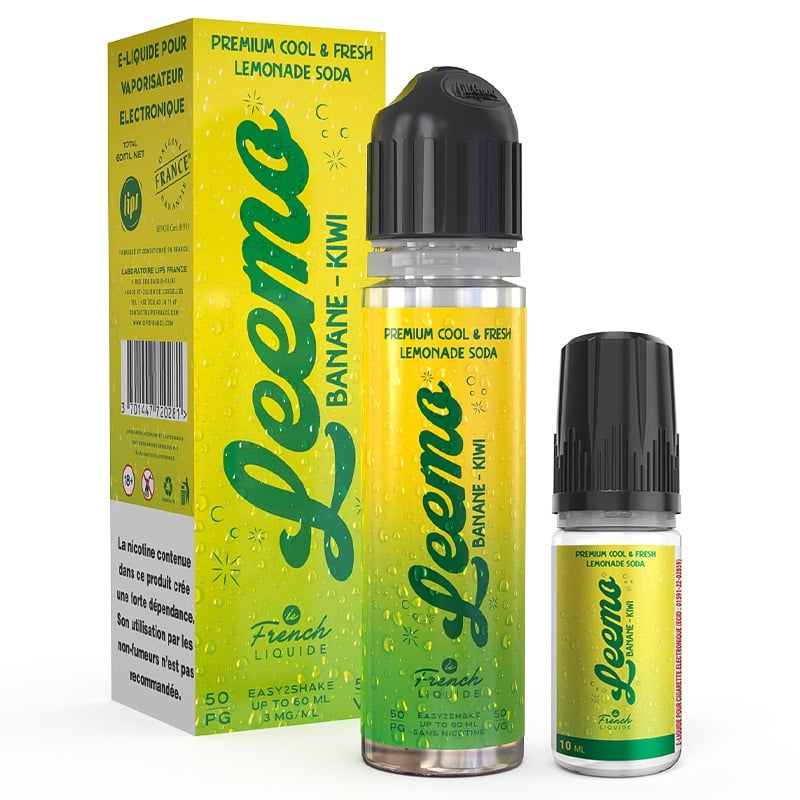 E liquide Banane Kiwi Leemo 60ml