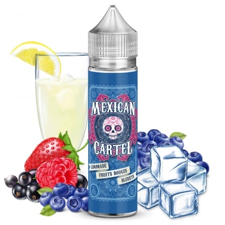 E liquide Limonade Fruits Rouges Bleuets Mexican Cartel 50ml / 100ml