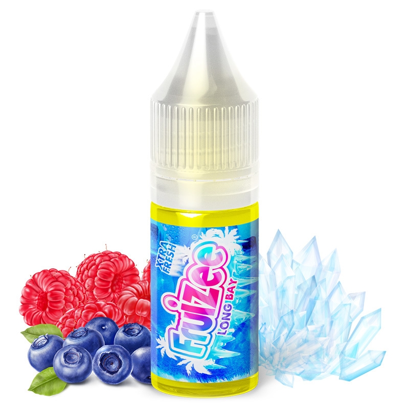 E liquide Long Bay Fruizee | Myrtille Framboise Xtra Fresh