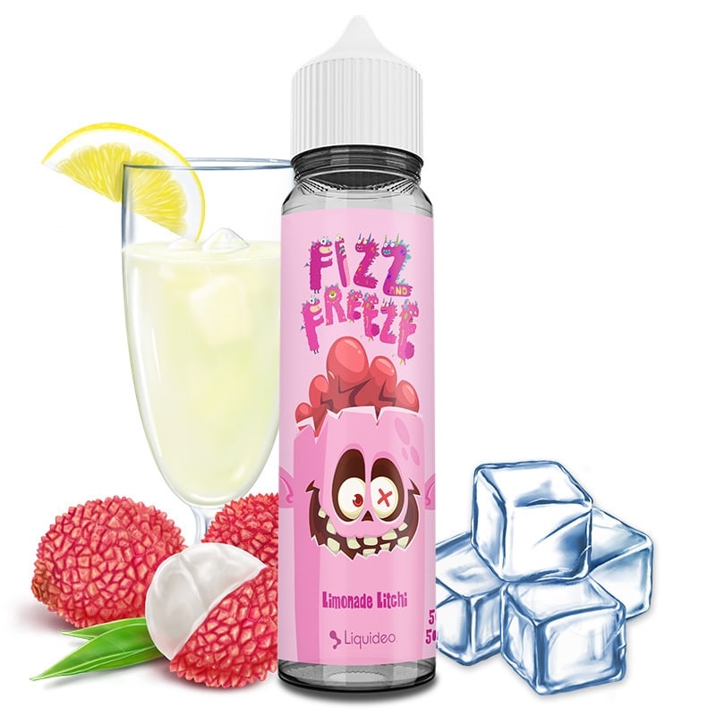 E liquide Limonade Litchi Freeze Liquideo 50ml