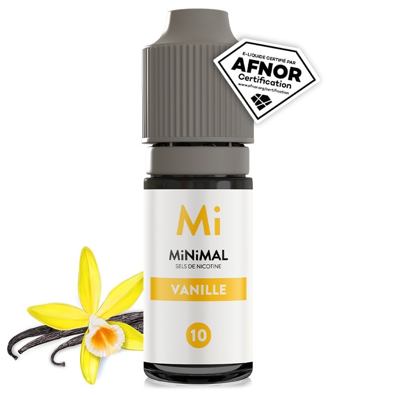 E liquide Vanille MiNiMAL | Sel de Nicotine