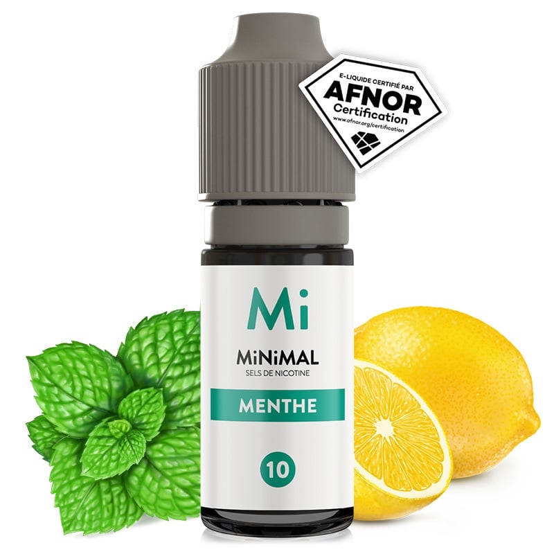 E liquide Menthe MiNiMAL | Sel de Nicotine