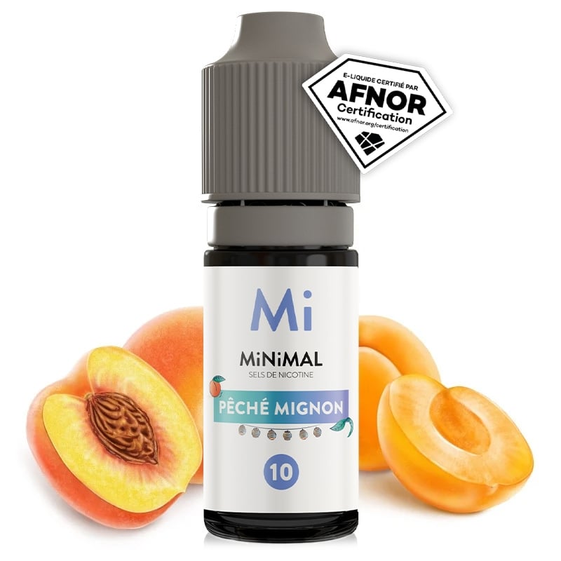 E liquide Pêché Mignon MiNiMAL | Sel de Nicotine