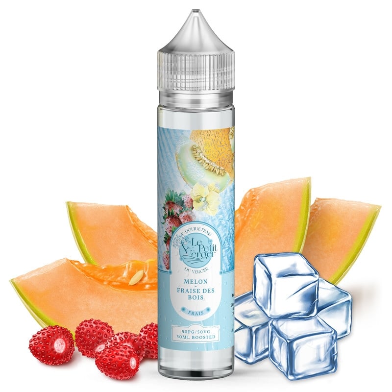 E liquide Melon Fraise des Bois Frais Le Petit Verger 50ml