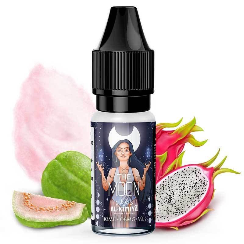 E liquide The Moon Al-Kimiya | Barbe à papa Fruit du dragon Goyave