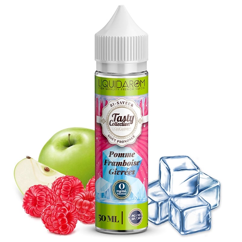 E liquide Pomme Framboise Givrées Tasty Collection 50ml