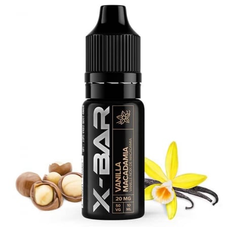 E liquide Vanilla Macadamia X-Bar | Noix de macadamia Vanille