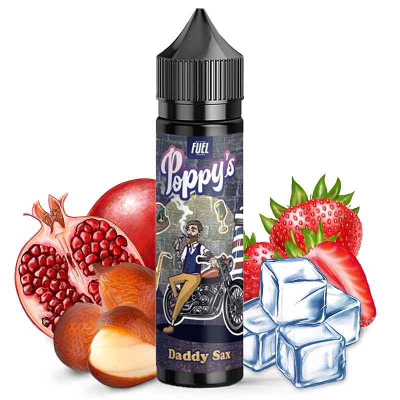 E liquide Daddy Sax Poppy's 50ml