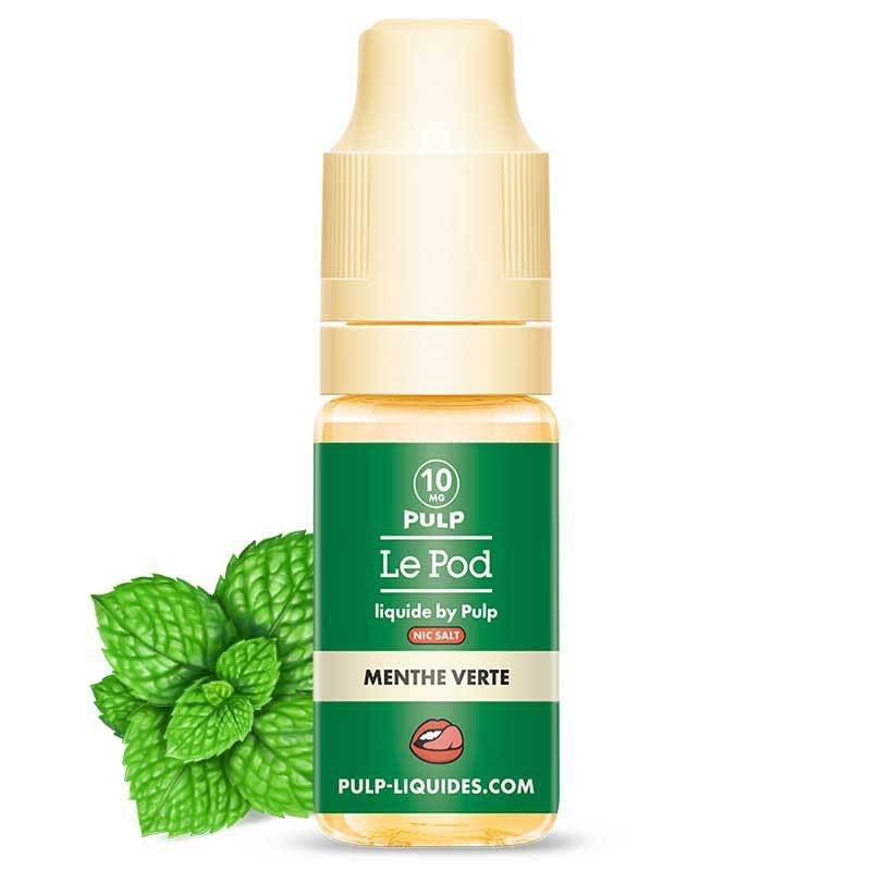 E liquide Menthe Verte Le Pod liquide by PULP | Sel de Nicotine