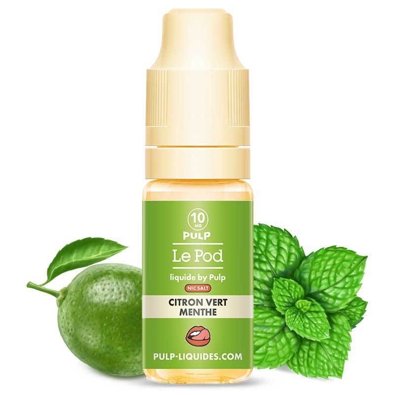 E liquide Citron Vert Menthe Le Pod liquide by PULP | Sel de Nicotine