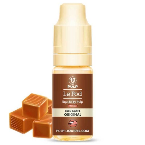 E liquide Caramel Original Le Pod liquide by PULP | Sel de Nicotine