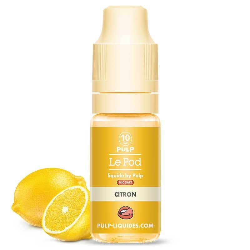 E liquide Citron Le Pod liquide by PULP | Sel de Nicotine