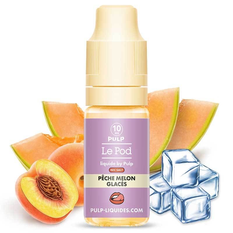 E liquide Pêche Melon Glacés Le Pod liquide by PULP | Sel de Nicotine