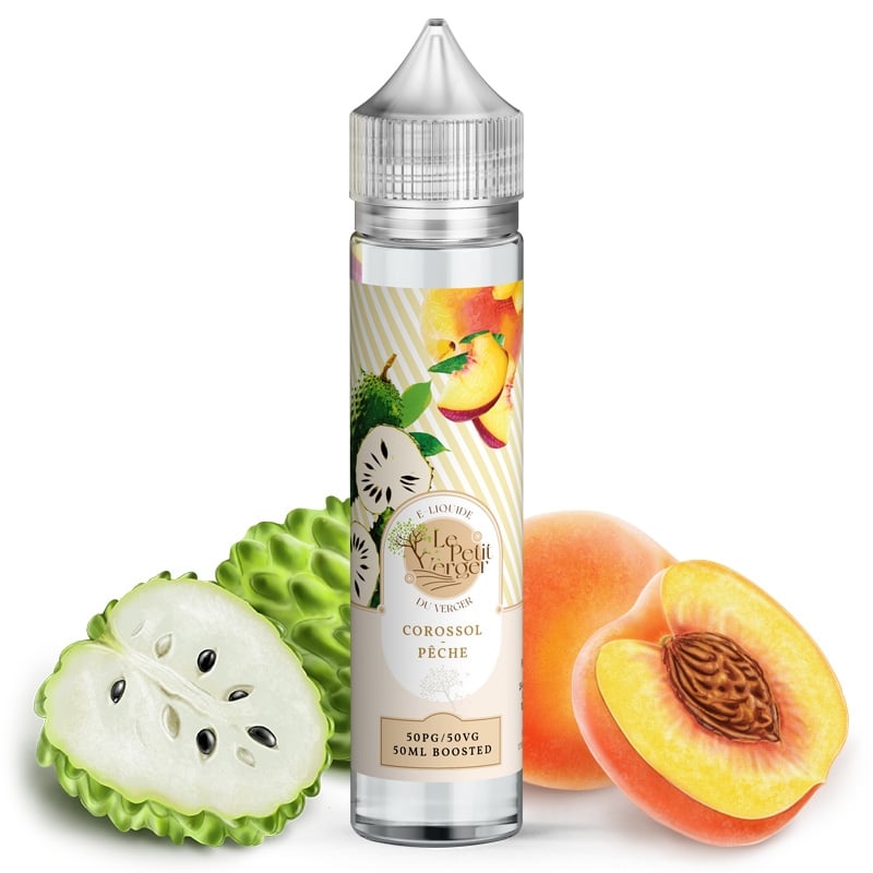 E liquide Corossol Pêche Le Petit Verger 50ml