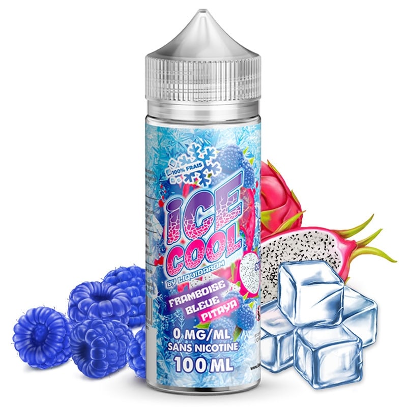 E liquide Framboise Bleue Pitaya Ice Cool 50ml