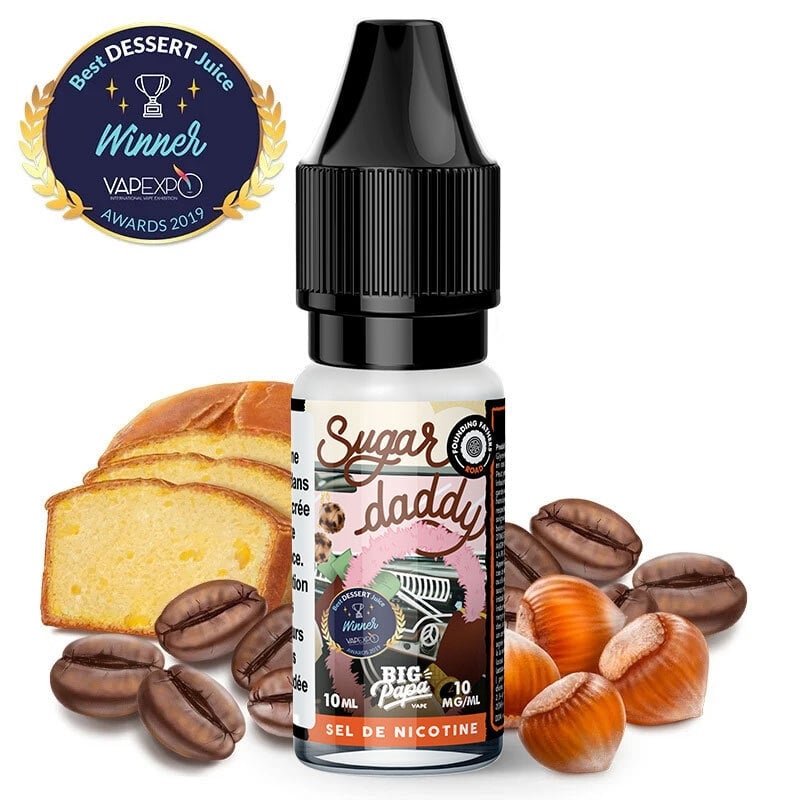 E liquide Sugar Daddy Nic Salt Big Papa | Sel de Nicotine