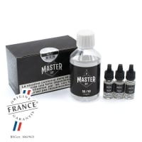 Pack 200 ml Base e liquide DIY 50/50 Master e liquide DIY