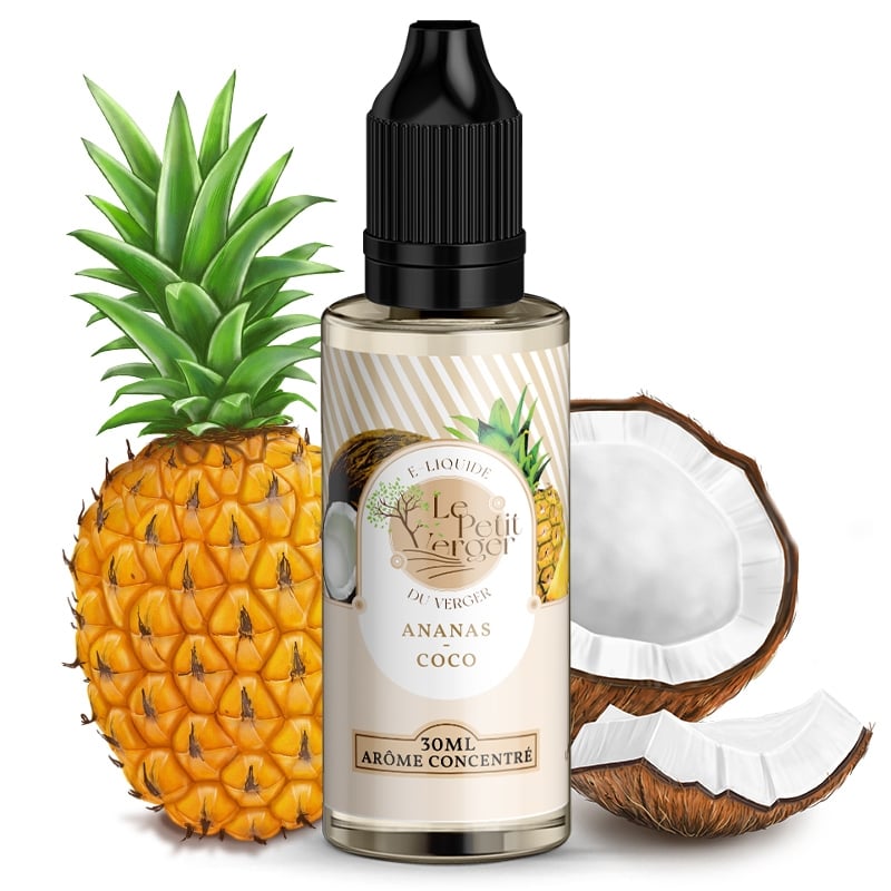 Concentré Ananas Coco Le Petit Verger Arome DIY