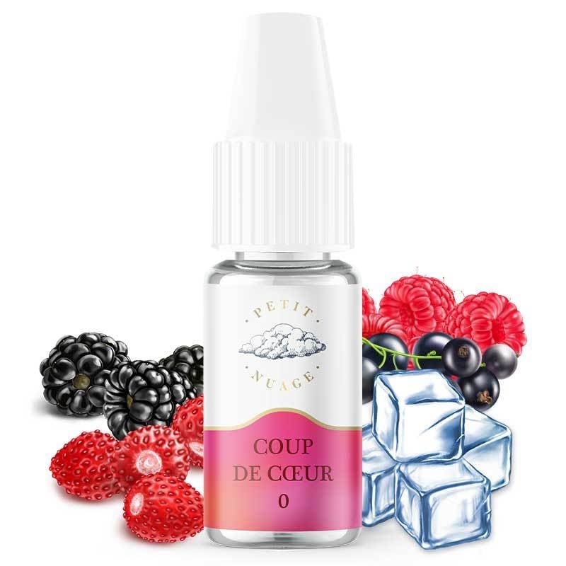 E liquide Coup de Coeur Petit Nuage | Fraise des bois Framboise Mûre Cassis Frais