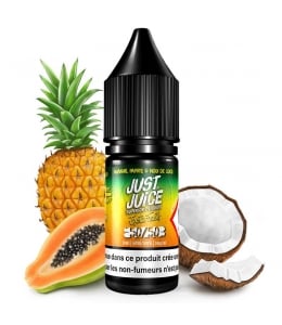 E liquide Pineapple Papaya & Coconut Just Juice | Ananas Noix de coco Papaye